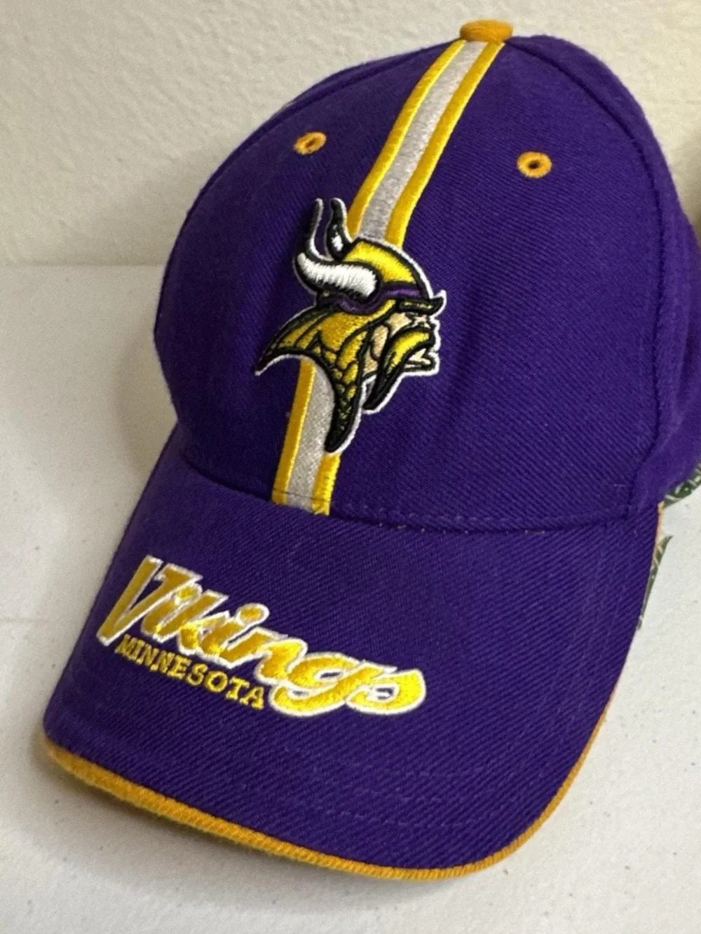 Vintage NFL VIKINGS  Purple and Gold Baseball Caps